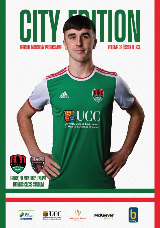 City Edition - CCFC vs Wexford (Volume 39, Issue 8) [PRINT VERSION]